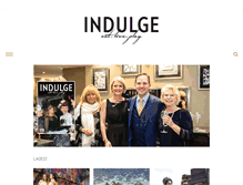 Tablet Screenshot of indulgemagazine.net